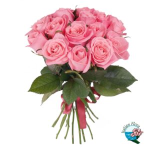 Bouquet di rose rosa