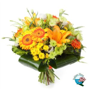 Bouquet solare arancio