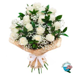 Bouquet rose bianche