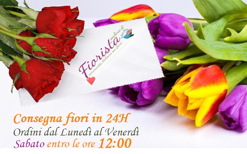 Consegna dei fiori a domicilio in tutta Italia: un servizio pratico e puntuale