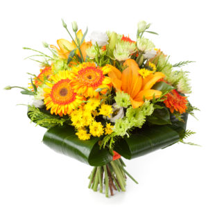 Bouquet solare arancio