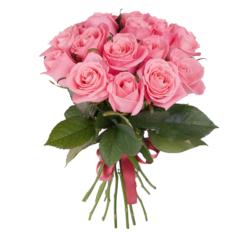 Bouquet di rose rosa