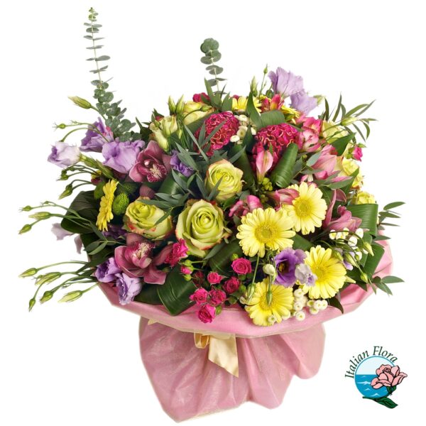 Bouquet con fiori di stagione