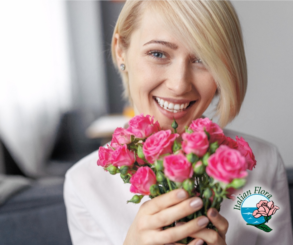 Le frasi più belle da dire con un mazzo di fiori a una donna